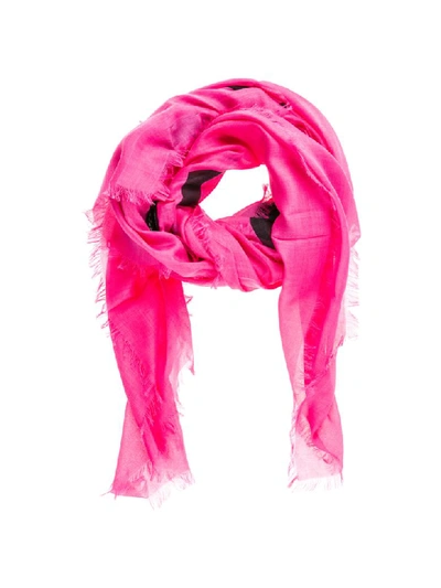 Shop Gucci Doppia G Shawl In Rosa