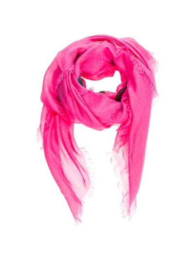 Shop Gucci Doppia G Shawl In Rosa