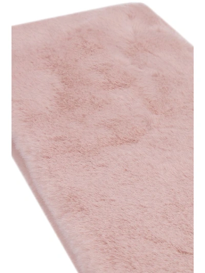Shop Stand Studio Faux Fur Scarf In Pink