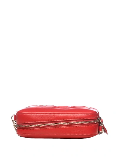 Shop Jimmy Choo Jimmi Choo Balti Red Bag In Rosso