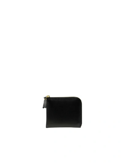 Shop Comme Des Garçons Wallet Classic Leather Line Wallet In Black