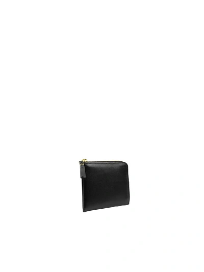 Shop Comme Des Garçons Wallet Classic Leather Line Wallet In Black