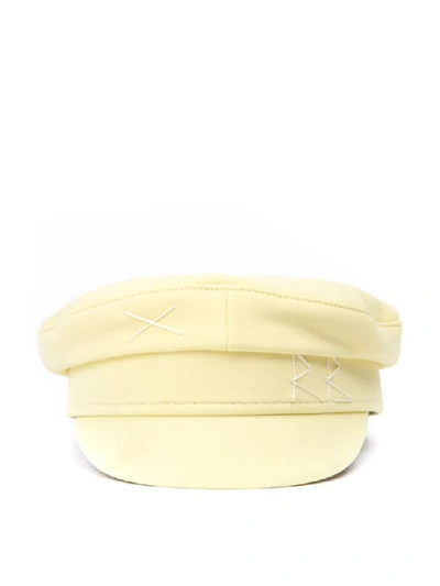 Shop Ruslan Baginskiy Baker Boy Yellow Cotton Hat