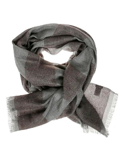 Shop Brunello Cucinelli Frayed Scarf