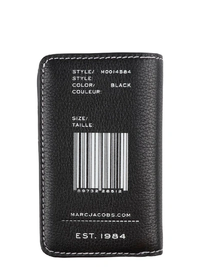 Shop Marc Jacobs Leather Wallet In Black