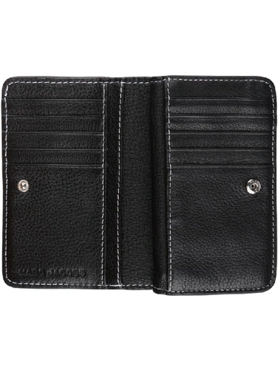 Shop Marc Jacobs Leather Wallet In Black