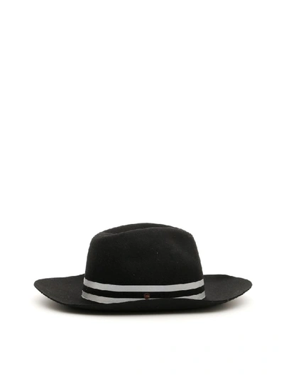 Shop Flapper Melisa Wide-brim Hat In Black (black)