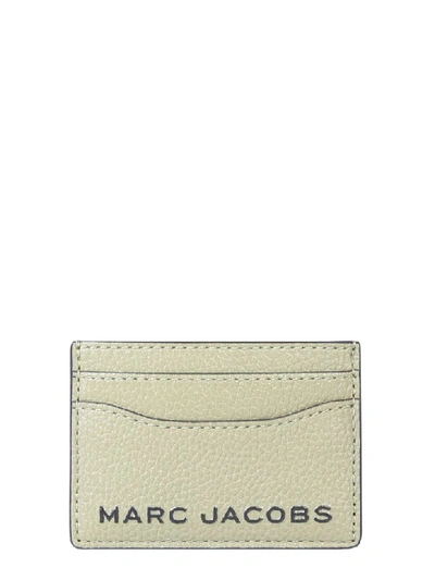 Shop Marc Jacobs Leather Card Holder In Bianco