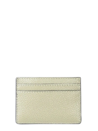 Shop Marc Jacobs Leather Card Holder In Bianco