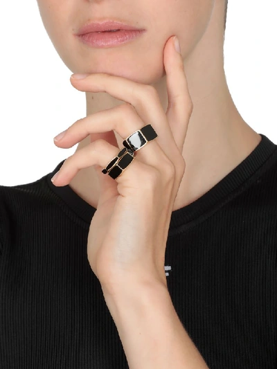 Shop Off-white Hex Nut Ring In Black No Color