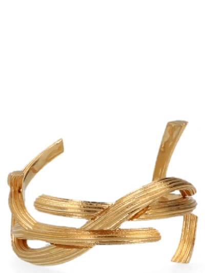 Shop Saint Laurent Monogramme Bracelet In Multicolor