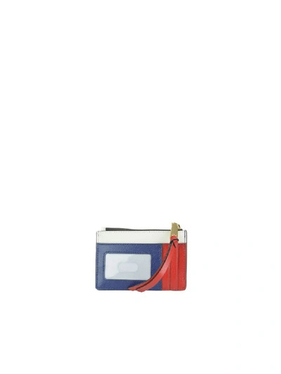 Shop Marc Jacobs Snapshot Top Zip Multi Wallet In White