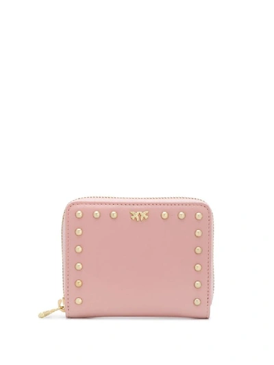 Shop Pinko Detroit Zip Around M Vitello S In Light Pink