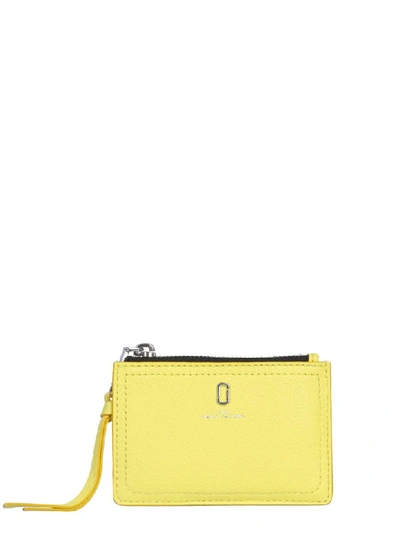 Shop Marc Jacobs The Softshot Multi Wallet In Giallo