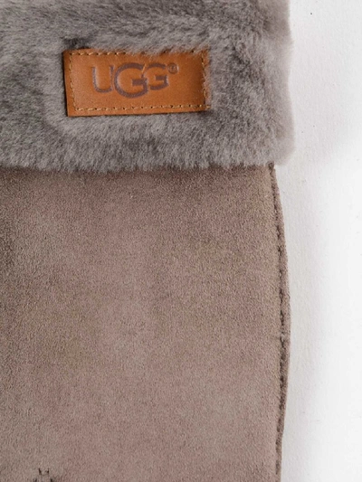 Shop Ugg Glove In Stormy Grey
