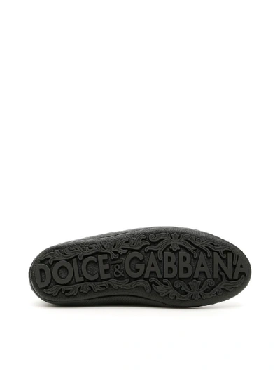 Shop Dolce & Gabbana King Driving Shoes In Nero (black)