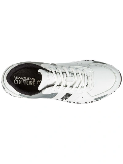 Shop Versace Jeans Couture Paris Sneakers In Bianco
