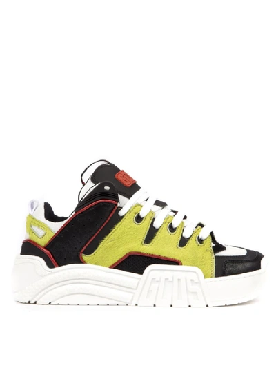 Shop Gcds Big G Ponyhair Multicolor Sneaker