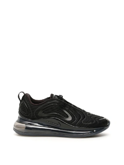 Shop Nike Air Max 720 Sneakers In Black Antracite (black)