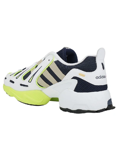 Shop Adidas Originals Eqt Gazelle Sneakers In Collegiate Navy