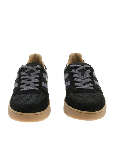 Shop Hogan H357 Sneakers In Black