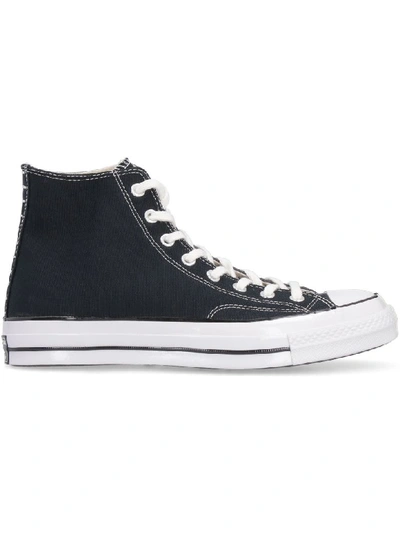 Shop Converse Canvas High-top Sneakers In Black