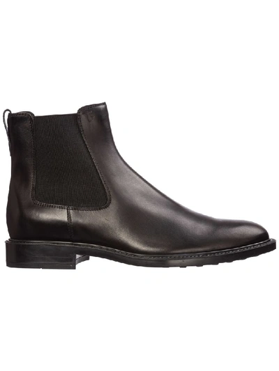 Shop Tod's Mondial Ankle Boots In Nero