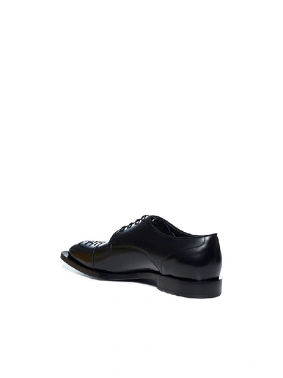 Shop Fendi Laced Shoes In Nero Nero