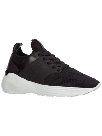 Shop Hogan Active One Sneakers In Nero