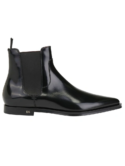 Shop Dolce & Gabbana Beatles Boots In Nero
