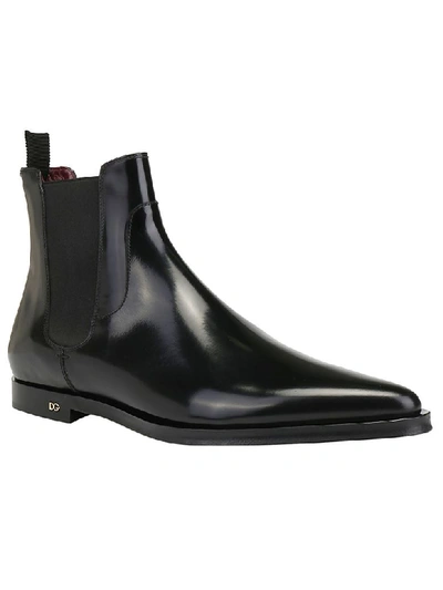 Shop Dolce & Gabbana Beatles Boots In Nero