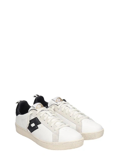 Shop Lotto Leggenda Autograph Sneakers In White Leather