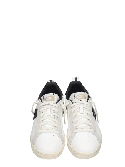 Shop Lotto Leggenda Autograph Sneakers In White Leather
