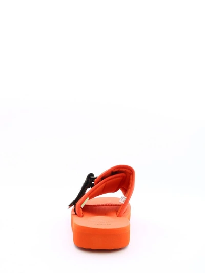 Shop Palm Angels Sandal Slider Orange