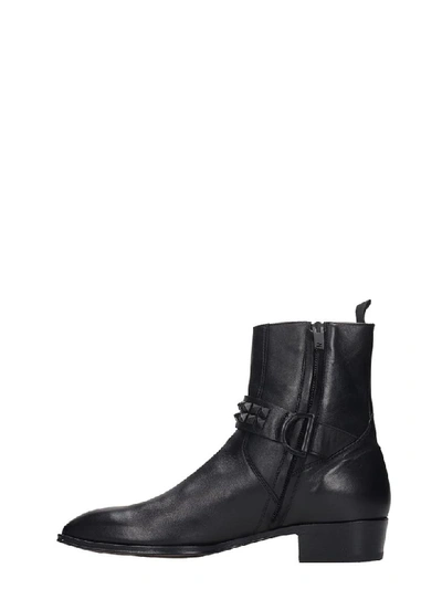 Shop Represent Western Boot High Heels Ankle Boots In Black Suede