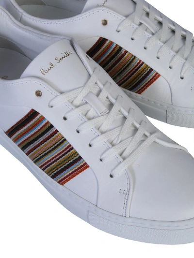 Shop Paul Smith Ivo Sneaker In Bianco