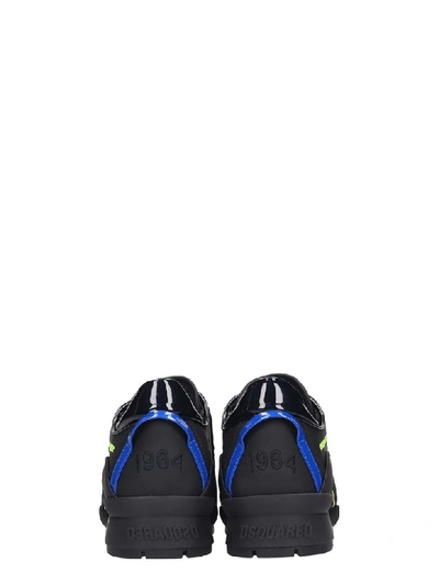 Shop Dsquared2 551 Sneakers In Black Rubber/plasic