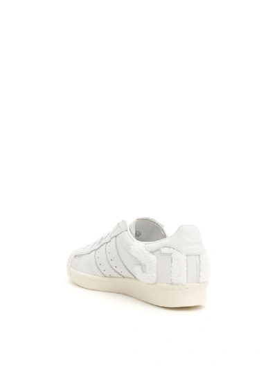 Shop Adidas Originals Superstar Sst 80s Sneakers In Crystal White Off White (white)