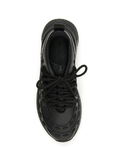 Shop Bottega Veneta Lacing Speedster Sneakers In Nero (black)