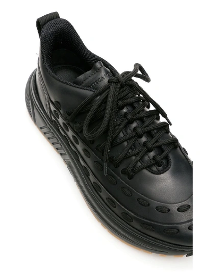 Shop Bottega Veneta Lacing Speedster Sneakers In Nero (black)