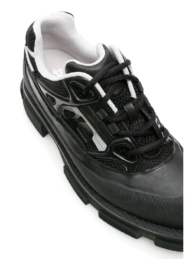 Shop Both Gao Runner Sneakers In Black Silver White (black)