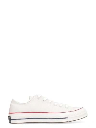 Shop Converse Chuck 70 Canvas Low-top Sneakers In White