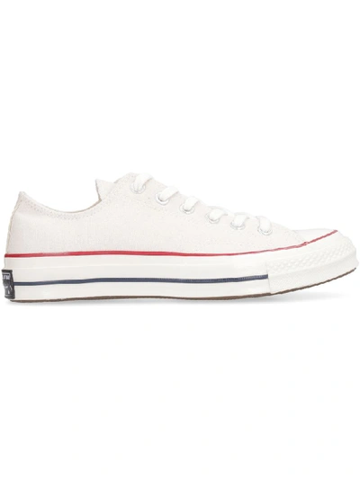 Shop Converse Chuck 70 Canvas Low-top Sneakers In White
