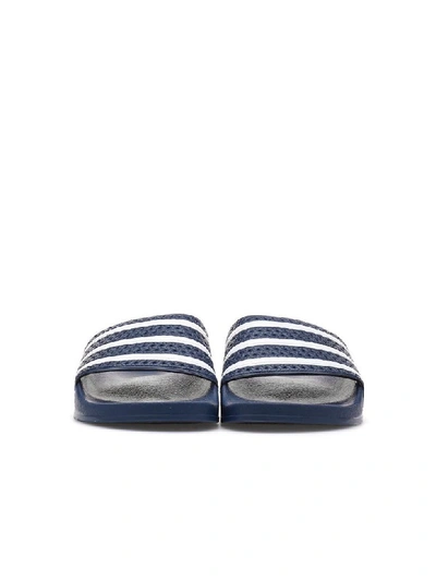 Shop Adidas Originals Adilette In Blue