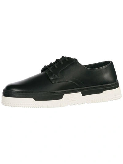 Shop Valentino H222 Lace-up Shoes In Nero