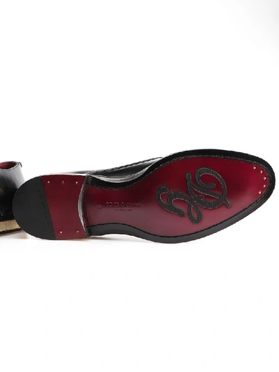 Shop Dolce & Gabbana Derby Shoe In Nero