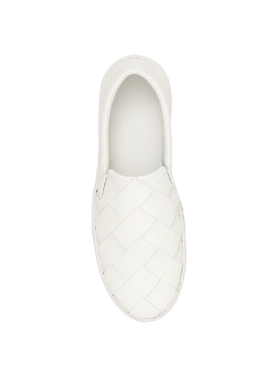 Shop Bottega Veneta Speedster Slip-on Sneakers In Bianco Bianco (white)