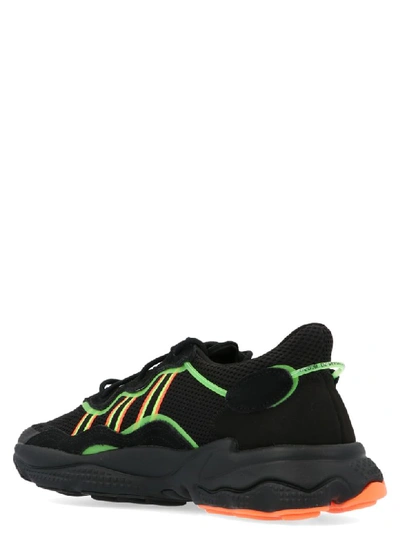 Shop Adidas Originals Ozweego Shoes In Black