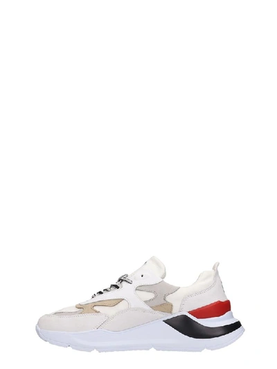 Shop Date Fuga Sneakers In White Tech/synthetic