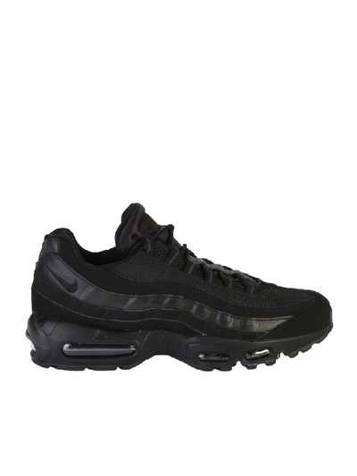 Shop Nike Air Max 95 Sneakers In Black